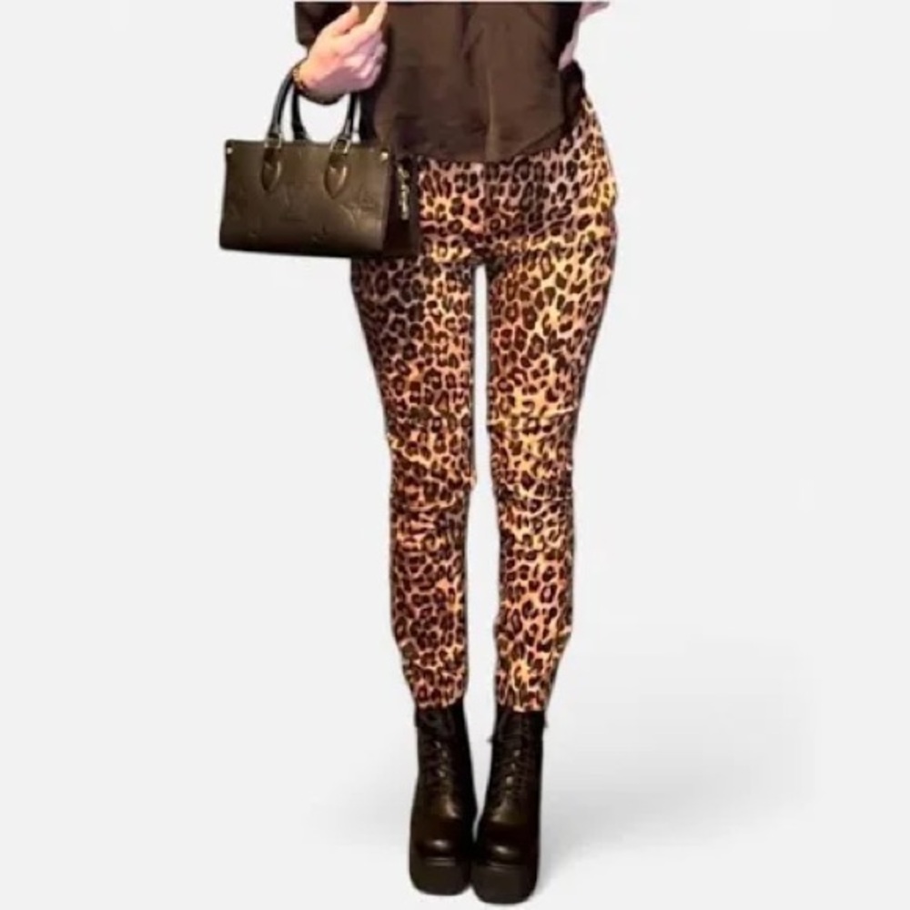 Leopard Print Women's Pants